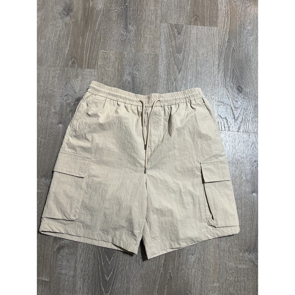 Orig $150 Castro Men's Cargo Shorts Size Large Elastic Waist